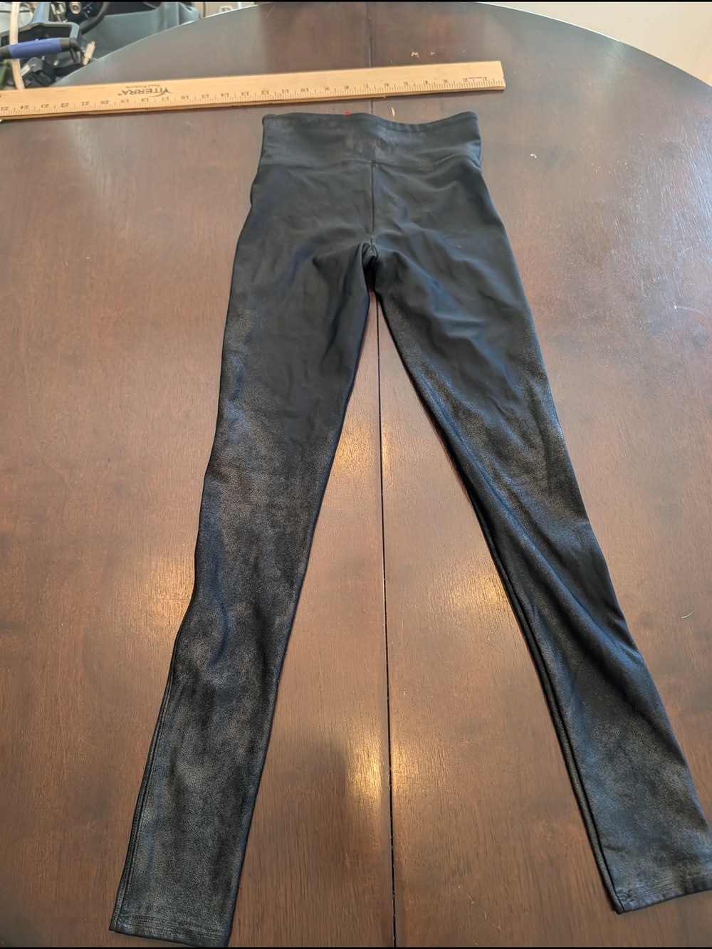 SPANX Black High-Waist Shaping Leggings